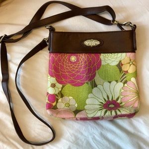 Spartina Floral Crossbody